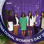 Trade Minister with Women of the ministry of trade and industry