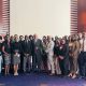 Group photo with Minister, UTT staff and students