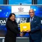 Minister of Trade, Investment and Tourism with newly appointed Deputy Chairman of EtecK