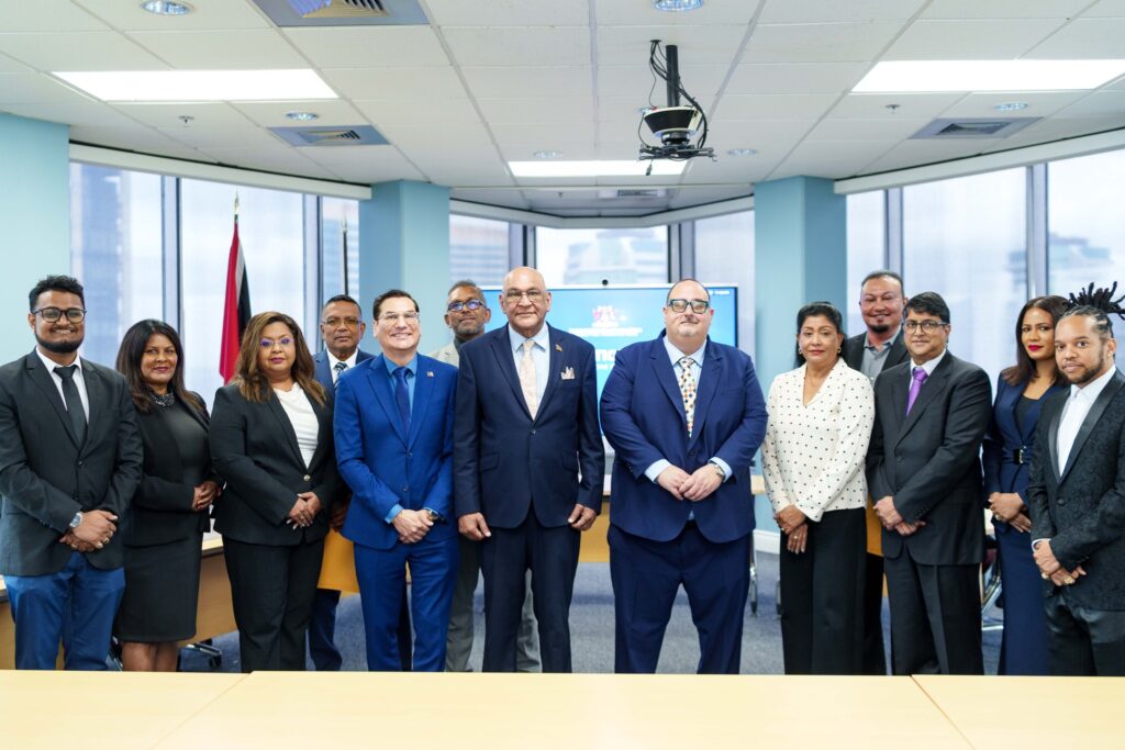 Minister of Trade, Investment and Tourism presents Letters of Appointment to the New Board of Tourism Trinidad Limited