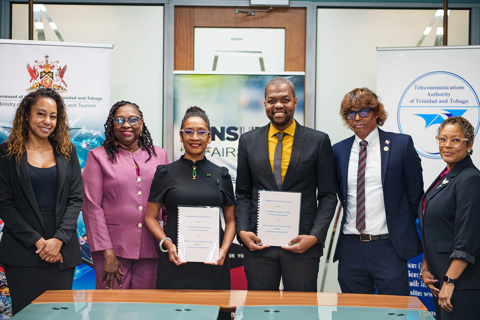 Group of persons with MOU document
