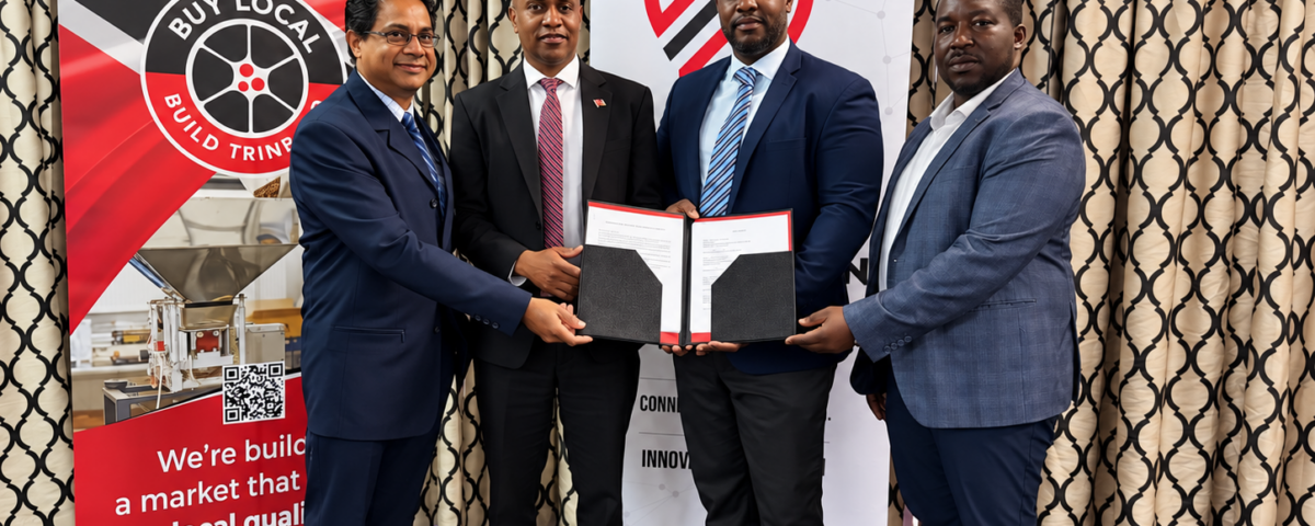 Corporate Signing Ceremony with Promotional Banners
