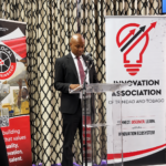 Trinidad and Tobago Innovation Address DPS Alexander standing at podium